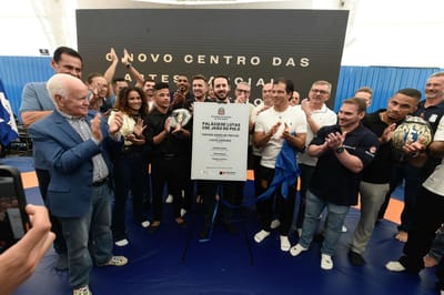 palacio das lutas — governo de sp e prefeitura inauguram
