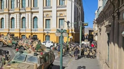 É importante acompanhar as últimas notícias sobre a crise política na Bolívia, pois a situação é dinâmica e pode mudar rapidamente. — urgente exercito boliviano cerca palacio presidencial