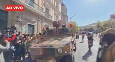 URGENTE: Exército Boliviano Cerca Palácio Presidencial em La Paz - Alerta de Possível Golpe de Estado — 41