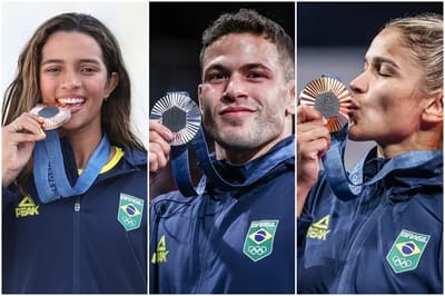 Guarulhos vibra com seus heróis: A comunidade de Guarulhos está em festa com a brilhante atuação de seus atletas. As redes sociais foram tomadas por mensagens de apoio e orgulho, mostrando que o esporte une e inspira a todos. — 164