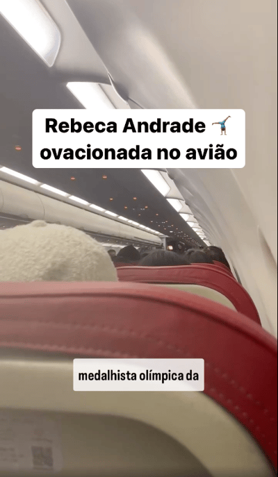 Rebeca Andrade é ovacionada em seu retorno ao Brasil após as Olimpíadas de Paris 2024 — 163
