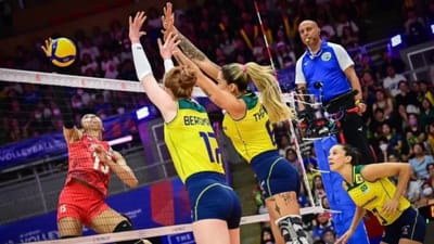 A seleção brasileira feminina de vôlei conquistou mais uma vitória nas Olimpíadas de Paris 2024. Em partida válida pela segunda rodada do Grupo B, o Brasil dominou o Japão e venceu por 3 sets a 0, com parciais de 25/20, 25/17 e 25/18. — jogos olimpicos