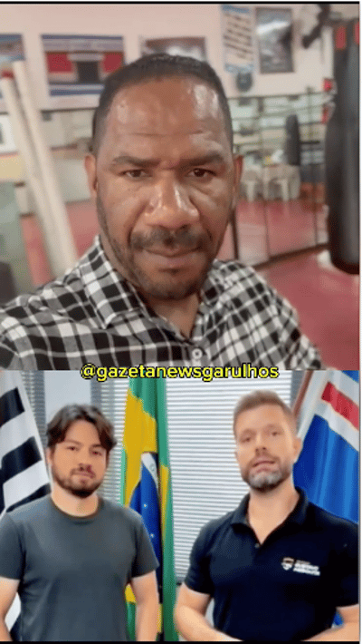 Prefeito Guti e Delegado Gustavo Mesquita desafiam jornalista boxeador para uma LUTA! — 59