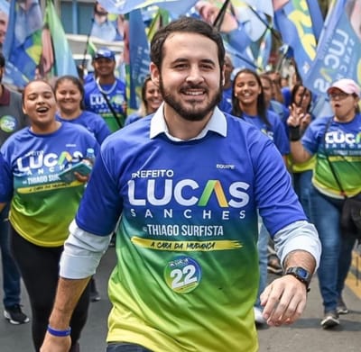 2º turno em Guarulhos-SP: Nova pesquisa mostra Lucas Sanches, do PL, quase 12 pontos à frente do ex-petista Elói Pietá — 58
