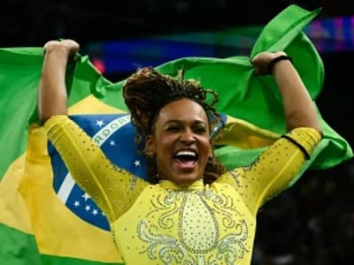 Rebeca Andrade, orgulho de Guarulhos: — rebeca andrade orgulho de guarulhos