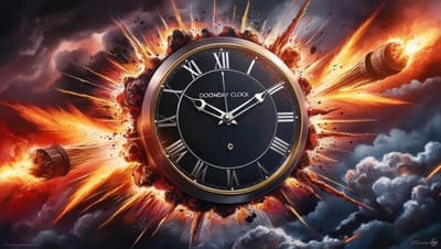 Relógio do Juízo Final a 89 segundos da meia-noite: humanidade mais próxima do fim — 32