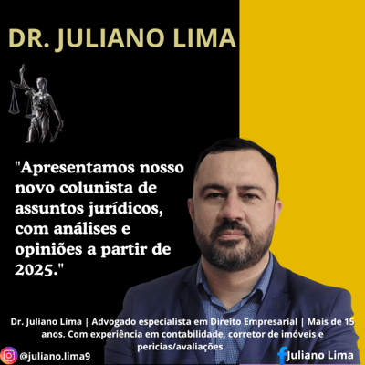 Guarulhos ganha colunista jurídico de peso: conheça Dr. Juliano Lima — 538
