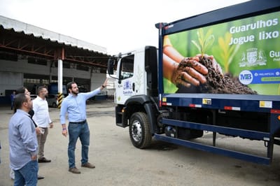 Guarulhos ganha 7 novos caminhões para coleta de lixo e reforça a limpeza urbana — meio ambiente