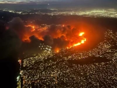 Incêndios Devastam Los Angeles: Imagens Chocantes Revelam Escala da Destruição — incendios