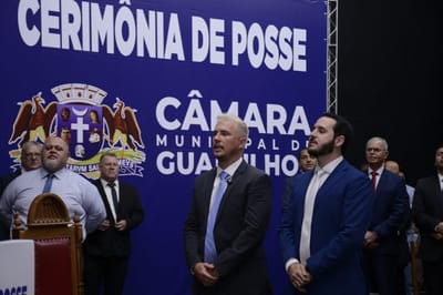 Lucas Sanches Thiago Surfista Guarulhos prefeito vice-prefeito posse nova gestão infraestrutura saúde segurança 19ª Legislatura FIG-UNIMESP plano de governo — 542