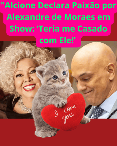 "Alcione Declara Paixão por Alexandre de Moraes em Show: ‘Teria me Casado com Ele!’ — 523