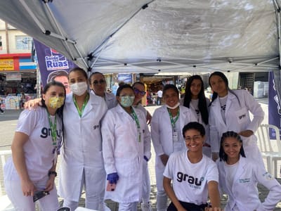 “Saúde nas Ruas”: Projeto do Dr. Mario César e Escola Técnica (Grau) Transforma Vidas em Guarulhos — saude nas ruas