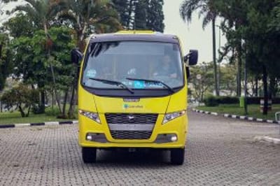 Guarulhos lança primeiro micro-ônibus do Brasil movido a gás natural — guarulhos 5