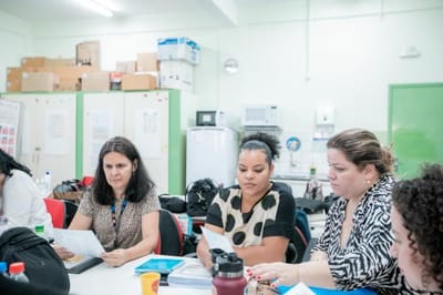 Professores da rede municipal participam de formação do programa Leia — 525