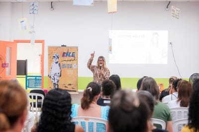 Palestra no CEU Ponte Alta inspira professores da rede municipal — 526