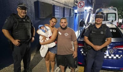 GCM salva bebê de 34 dias com manobra de desengasgo na Vila Leonor — 515
