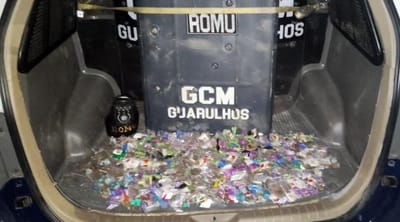 GCM prende três homens e apreende 4,2 kg de entorpecentes em quatro ações — 518