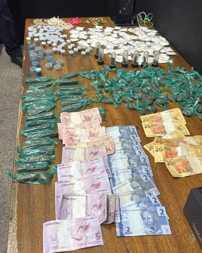 GCM prende três traficantes e apreende quase 5 kg de entorpecentes em ocorrências distintas. — 510