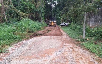 Prefeitura promove a conservação de sete ruas de terra na região do Bonsucesso — 511