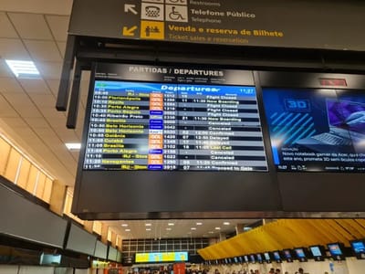 "Drones não identificados causam fechamento temporário do Aeroporto de Guarulhos" — 508