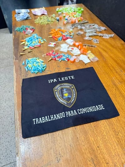 Guarda Civil Municipal prende dois homens por tráfico de drogas no Pimentas — 508