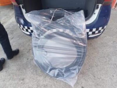 GCM de Guarulhos prende dois homens por furto de fios após flagrante por câmeras de monitoramento — gcm 16