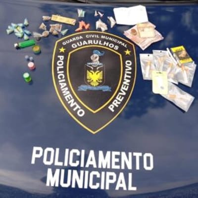 GCM de Guarulhos prende traficante no Cidade Parque São Luiz durante patrulhamento preventivo — gcm de guarulhos 7