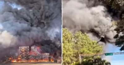 Incêndio de Grande Porte Atinge Indústria em Guarulhos — incendio de grande