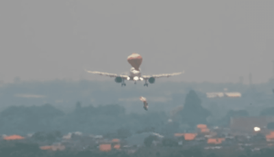 Balão Cai no Aeroporto de Guarulhos Sem Prejuízo a Voos — balao cai no aeroporto
