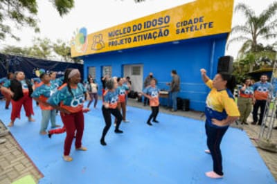 Primeiro Núcleo do Idoso é inaugurado pela Prefeitura na Cidade Satélite — primeiro nucleo do idoso