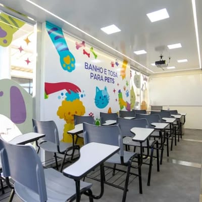 Guarulhos Recebe Carreta de Capacitação com Curso de Banho e Tosa — guarulhos recebe carreta de capacitacao com