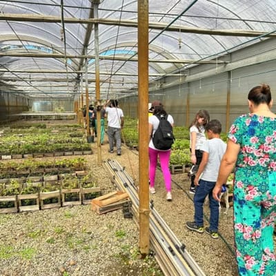 Moradores do Água Azul Visitam Horto Florestal de Guarulhos — moradores do agua azul visitam horto