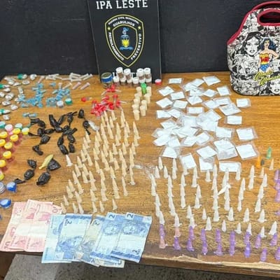Traficante é Preso com 850 Gramas de Drogas no Pimentas — traficante e preso com 850 gramas
