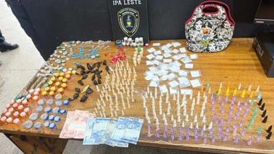 Traficante é Preso com 850 Gramas de Drogas no Pimentas — 491