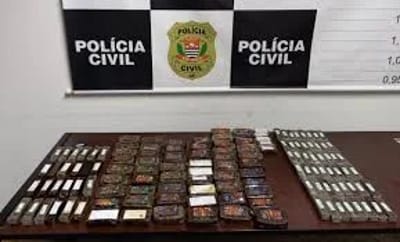 Mulher é Presa com Haxixe Avaliado em R$ 570 Mil no Aeroporto de Guarulhos — mulher e presa com haxixe avaliado