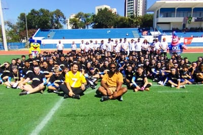 Alunos de Guarulhos Participam de Oficina de Flag Football com Equipe da NFL — 489
