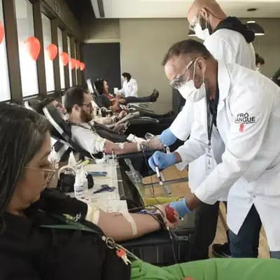 Campanha de Doação de Sangue Arrecada 70 Bolsas no Aeroporto de Guarulhos — campanha de doacao de sangue arrecada