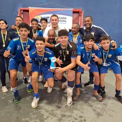 Olimpíada Colegial Guarulhense Coroa Campeões de Futsal e Futebol — olimpiada colegial guarulhense coroa campeoes de
