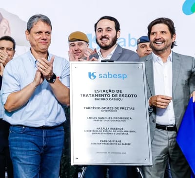 Sabesp Leva Saneamento Básico Para 44 Mil Pessoas com Novas Estações de Esgoto em Guarulhos — 480