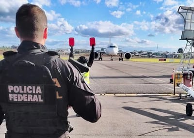 PF Prende Passageiro com Quase 2 kg de Cocaína Escondidos em Mala no Aeroporto — 479
