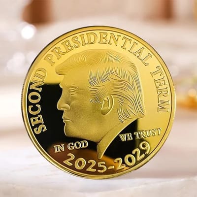 “Sem Fake News Aqui”: Tesouro dos EUA Confirma Moeda Comemorativa de US$ 1 Com Rosto de Donald Trump — sem fake news aqui tesouro dos