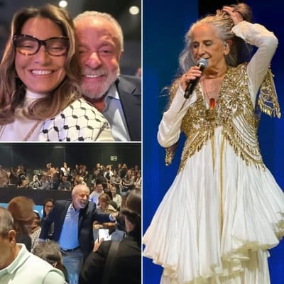 Lula e Janja Curtem Show de Maria Bethânia em São Paulo Durante Fim de Semana na Capital — famosos
