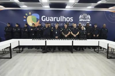 Guarulhos Doa 42 Revólveres Calibre 38 para Cidades do Interior e Fortalece Segurança no Estado — 473