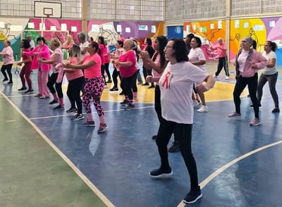 CEU Vila São Rafael Promove Manhã de Conscientização e Esporte no Outubro Rosa — ceu vila sao rafael promove