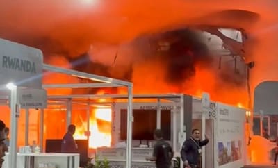 Incêndio de Grandes Proporções Atinge Pavilhão da COP30 em Belém — incendio de grandes proporcoes