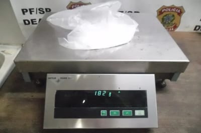 PF apreende drogas e detém passageira por porte de entorpecente em Guarulhos — 461