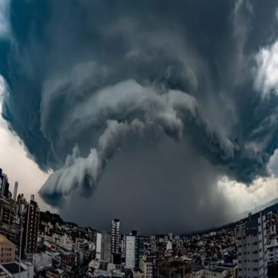 Alerta Vermelho: Inmet prevê ciclone no Sudeste e tempestades em Guarulhos a partir de sexta — 26