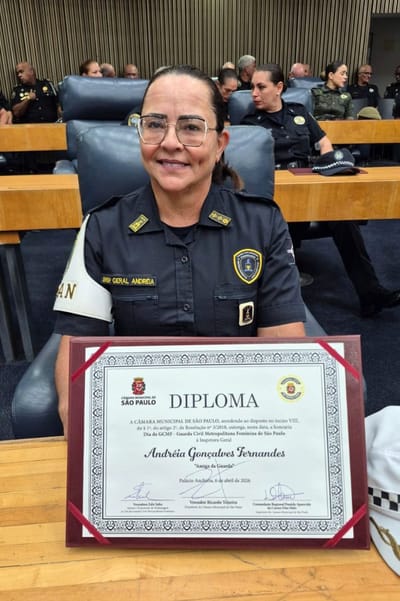 Força e Honra: Mulheres da GCM de Guarulhos recebem homenagem histórica na Câmara Municipal de São Paulo — 19