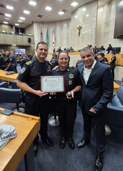 Força e Honra: Mulheres da GCM de Guarulhos recebem homenagem histórica na Câmara Municipal de São Paulo — forca e honra mulheres da gcm