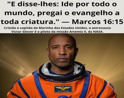 Fé na órbita terrestre: Astronauta da missão Artemis II da NASA leva Bíblia para o espaço e inspira com trajetória cristã — famosos